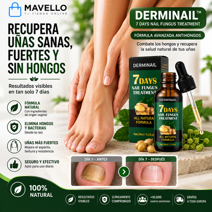Aceite anti-hongos uñas