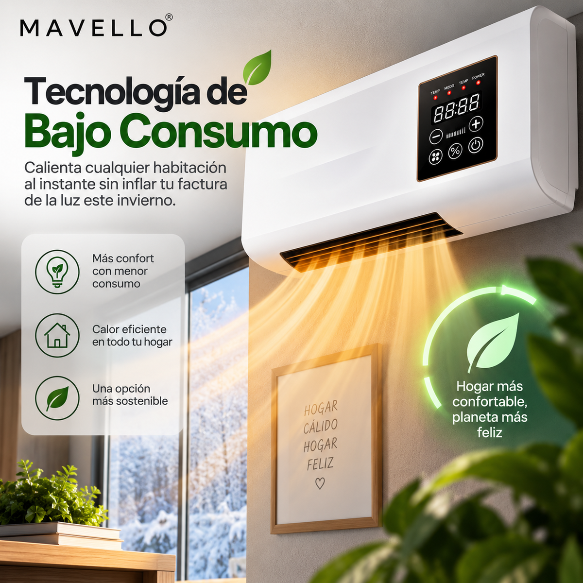Mini aire acondicionado portátil 2 en 1